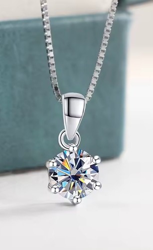 Halskette mit anhänger silber - halskette,