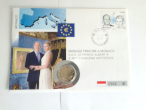 Euro gedenkmünze monaco im - 2,