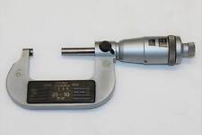 Mikrometer Bügelmesschraube - TESA - 25 bis 50 mm - 0,002 mm - mit Zählwerk (A)