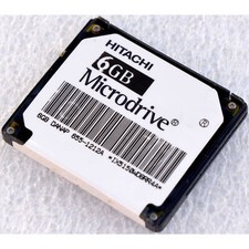 VINTAGE HITACHI 4GB MICRODRIVE HMS360606D5CF00 0A40269 SPEICHERKARTE CARD M592