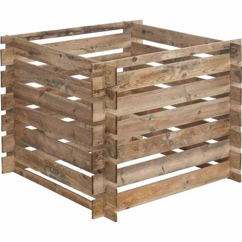 480l komposter holz mezzito - 480l,