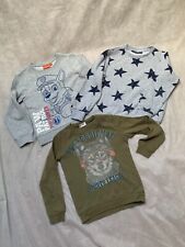 3-tlg. Set Sweatshirt Gr. 110 - 116 Junge Unisex Paw Patrol u.a. Wolf Sterne