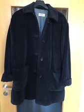 Placenza Dinomoda BabyLama Haar Mantel 38 Oversize Wertig Wie Neu Schwarz Wolle