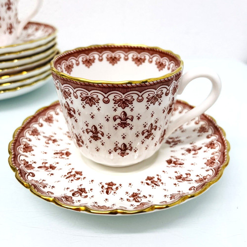 Spode fleur lys rot - fleur, de