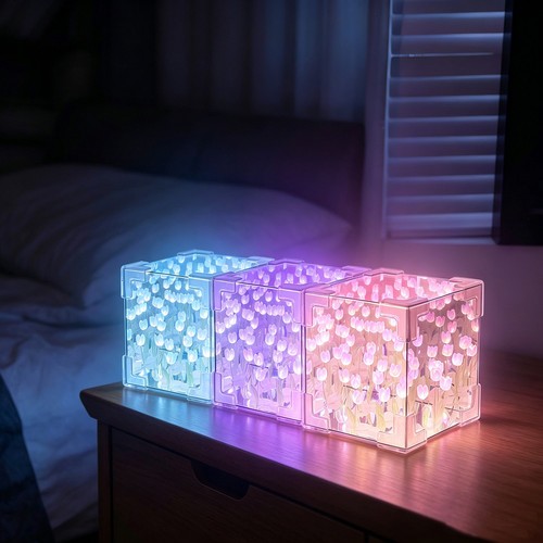 Led tulpen lampe nachtlicht - lampe,