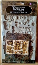PRIMA MARKETING Finnabair Imaginarium Silikon Mould Queens of Steam *Neuwertig*