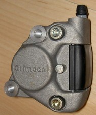 Grimeca 2 piston silver rear