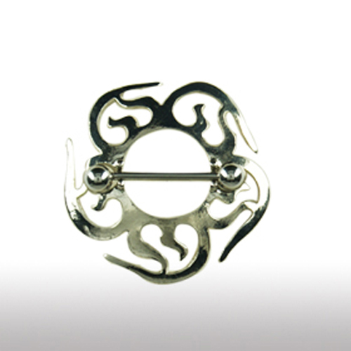 Brustpiercing schmuck tribal - schmuck,