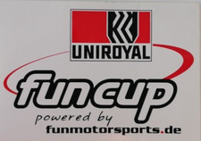 Aufkleber "Uniroyal - funcup"