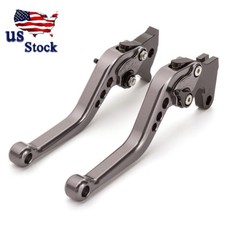 CNC Gray Brake Clutch Levers