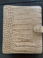 Filofax Croc Embossed Leather