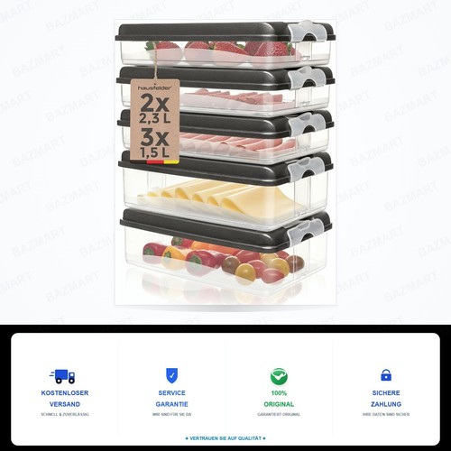 Aufschnittboxen set - aufschnittboxen,