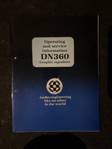 Klark teknik dn360 operating - teknik, +