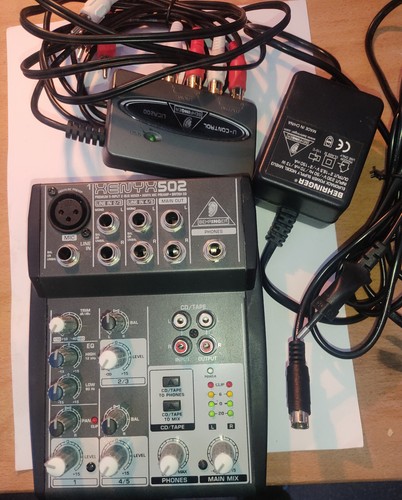 Behringer xenyx502 inkl - behringer,