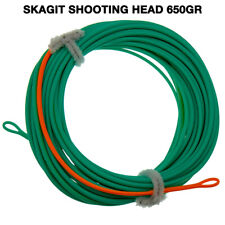 Skagit Schusskopf 25FT 650 Grain  Floating Shooting Head, Aquamarin/Orange 