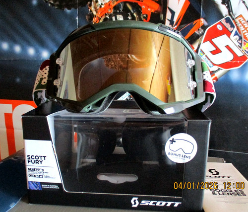 Scott fury chrome motocross - fury,