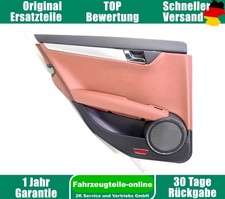 Mercedes C-Klasse W204 Türverkleidung Abdeckung hinten links Leder braun A204540