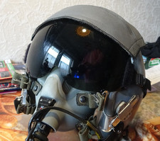 piloten helm original mit MBU Maske   gebraucht für Sammler!