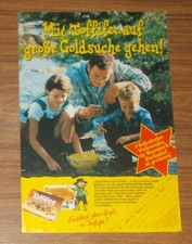 Seltene Werbung Storck TOFFIFEE - Große Goldsuche 1999