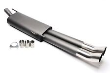 TA TECHNIX SPORTAUSPUFF / ENDSCHALLDÄMPFER 2x76DTM + ABE VW GOLF 3 VARIANT VENTO