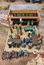 Spur 0 - Bar - Terasse - Feier - amerikanische Eisenbahn - Wildwest UNIKAT