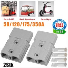 2 Batteriestecker mit Kupplung