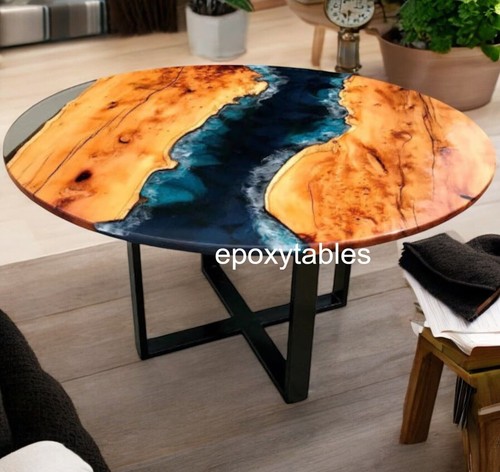 Blau epoxidharz runder - epoxidharz,