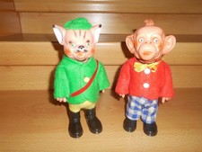 Laufender Förster+Affe,DDR