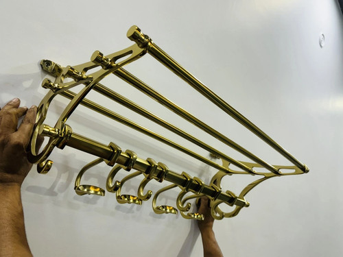 Messing antik garderobe - antik,