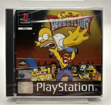 PS1 The Simpsons Wrestling