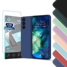 Handyhülle für Samsung Galaxy A54 5G Hülle Case Cover Bumper Schutzhülle 9H Glas