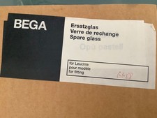 BEGA Ersatzglas opal matt für