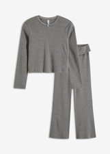 Neu 2-tlg Set Langarmshirt mit