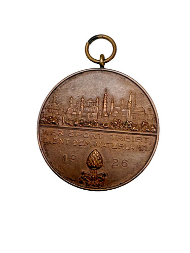 Antiquität medaille bdr - medaille,