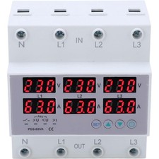 3-Phasen Voltmeter Amperemeter