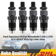 4x Einspritzdüse Injektor MD196607 für Mitsubishi L200 L400 Pick Up 105148-1311