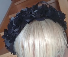 Hochzeit Haarkranz Blumen, Gothik Braut,Totenköpfe, Halloween,Dirndl,Oktoberfest