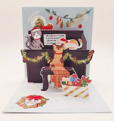 Pop weihnachtskarte - pop,