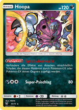 Pokemon Karte - Hoopa 7/73- Schimmernde Legenden - Holo - Rare - Deutsch