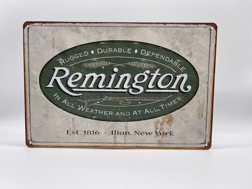 Blechschild remington 20x30cm - blechschild,