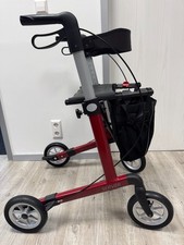 Rollator Rehasense Server Rollator Gehhilfe Weinrot