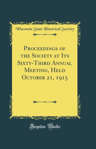 Proceedings the society - of,