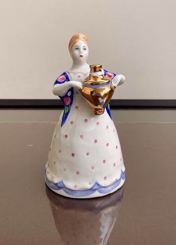 Dulevo porzellanfigur frau - dulevo, mit