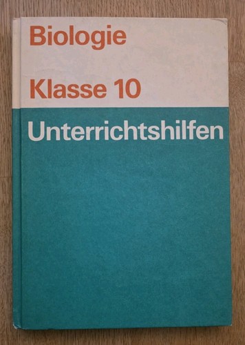 Ddr unterrichtshilfen biologie - ddr,