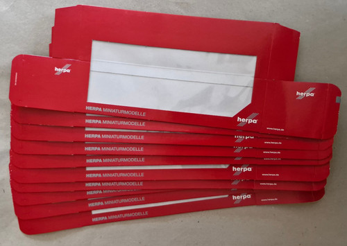 Herpa leerverpackungen - leerverpackungen, 10