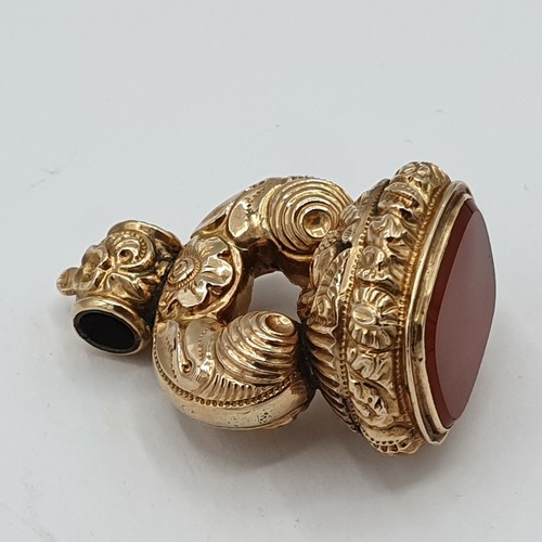 Spät biedermeier berlocke - spät, /