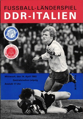 Länderspiel 1982 ddr - länderspiel,