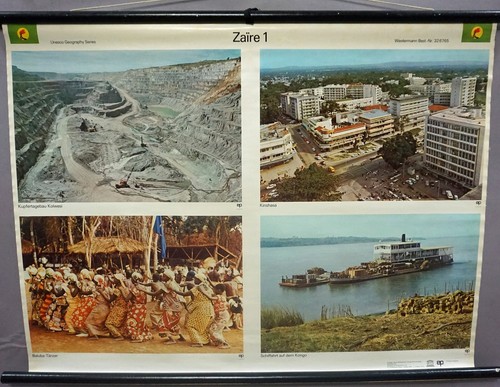 Zaire afrika rollbild - land, und