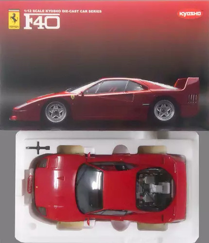 Kyosho ferrari f40 rot - 1/12,