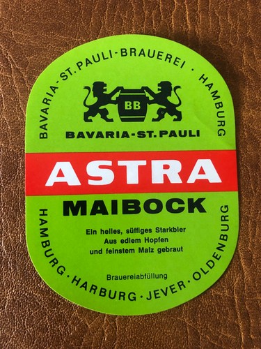 Bieretikett bavaria pauli - bieretikett, bavaria-st.